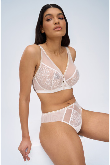 CHIARA GOLD OFF-WHITE M BRALETTE бюстгальтер